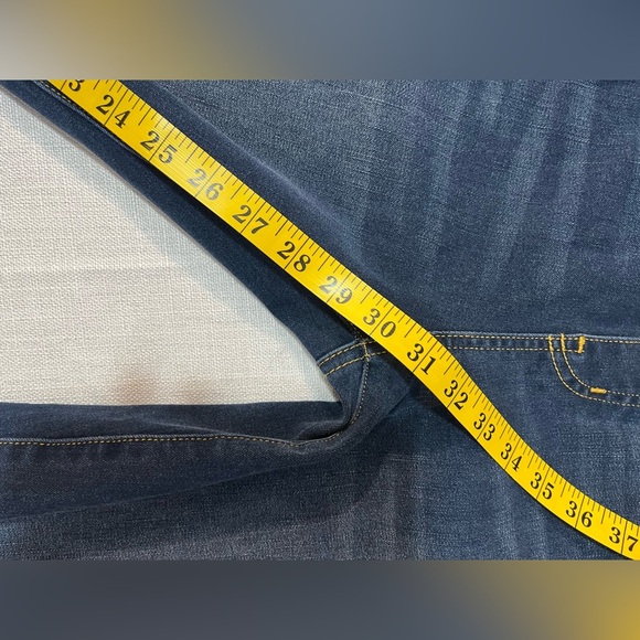 Beta-brand Women's Blue Bootcut Stretch Jeans MP - Picture 9 of 12